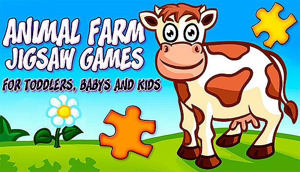 Buy Animal Farm Jigsaw Games for Toddlers, Babys and Kids