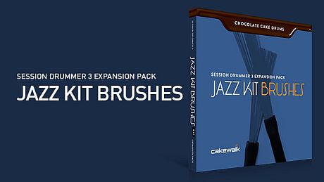 Chocolate Cake Drums: Jazz Kit Brushes - For Session Drummer 3 DLC
