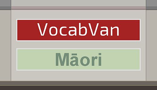 VocabVan - Māori