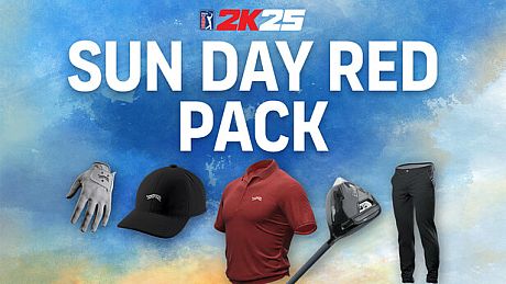 PGA TOUR 2K25 Sun Day Red Pack DLC