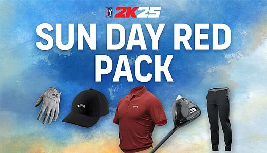 PGA TOUR 2K25 Sun Day Red Pack