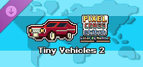 Pixel Cross Stitch - Tiny Vehicles Pack 2 DLC