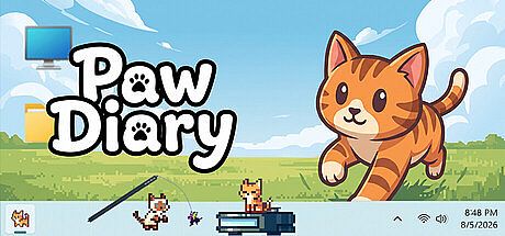 Paw Diary: Desktop Pets Game