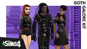 The Sims 4 Goth Galore Kit