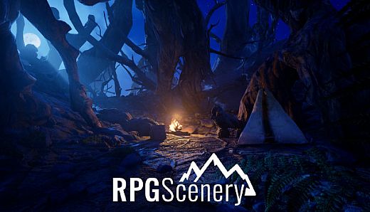 RPGScenery - Dark Wood Scene