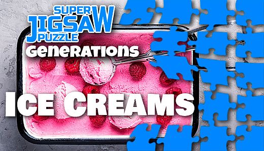 Super Jigsaw Puzzle: Generations - Ice Creams