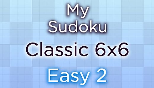 My Sudoku - Classic 6x6 Easy 2