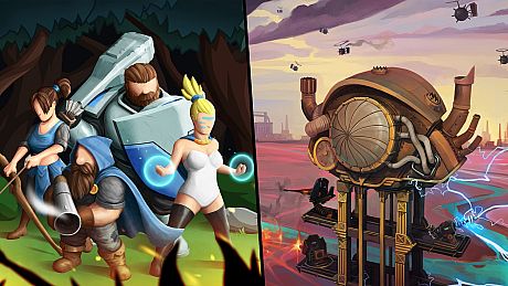 Strategy Bundle: Steampunk Tower 2 & Guards Game