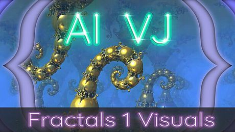 AI-VJ - Fractals 1 Visuals DLC