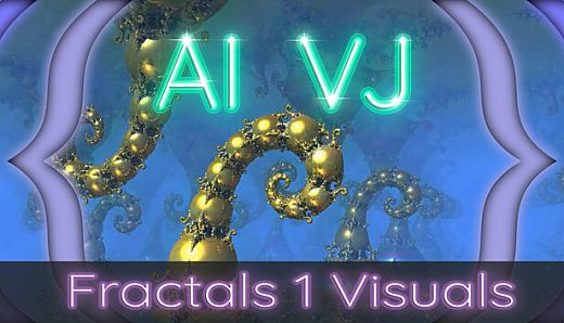 AI-VJ - Fractals 1 Visuals