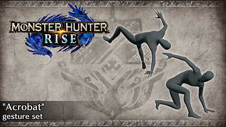 Monster Hunter Rise - "Acrobat" gesture set DLC