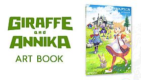 Giraffe and Annika Art Book