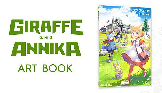 Giraffe and Annika Art Book