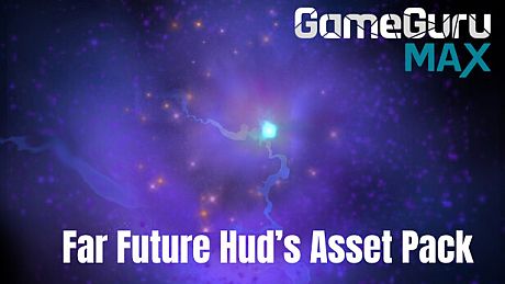 GameGuru MAX Far Future Asset Pack - HUD's DLC