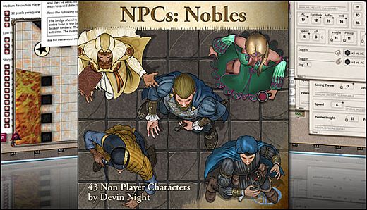Fantasy Grounds - NPCs: Nobles (Token Pack)
