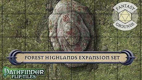 Fantasy Grounds - Pathfinder RPG - Flip-Tiles - Forest Highlands Expansion DLC