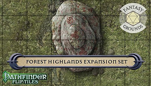 Fantasy Grounds - Pathfinder RPG - Flip-Tiles - Forest Highlands Expansion