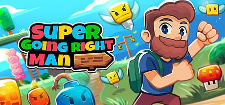 Super Going Right Man Game