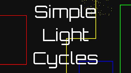 Simple Light Cycles Game
