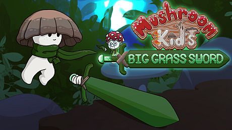 Mushroom Kid's Big Grass Sword Game
