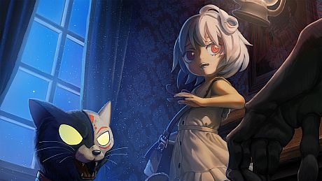 LIGHT:Black Cat & Amnesia Girl Game