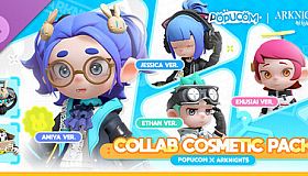 POPUCOM X ARKNIGHTS Collab Outfit Pack