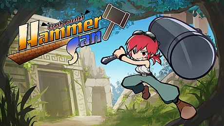 Crash Puzzle Hammer-San Game