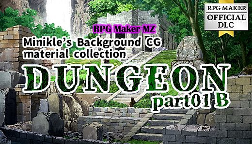 RPG Maker MZ - Minikle's Background CG Material Collection "Dungeon" part01 B