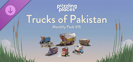 Puzzling Places - Monthly Pack #15 - Trucks of Pakistan
