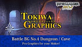 RPG Maker MV - TOKIWA GRAPHICS Battle BG No.4 Dungeon/Cave