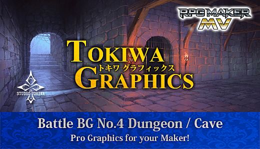 RPG Maker MV - TOKIWA GRAPHICS Battle BG No.4 Dungeon/Cave