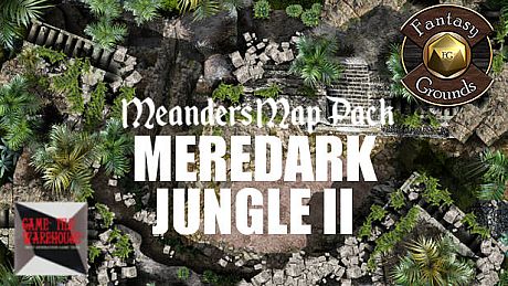 Fantasy Grounds - Meanders Map Pack: Meredark Jungle II (Map Pack) DLC