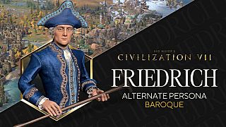 Sid Meier's Civilization VII: Friedrich (Baroque) Persona DLC