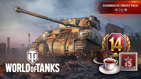 World of Tanks — Sherman VC Firefly Pack (VI British Medium Tank) DLC