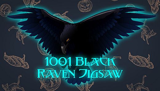 1001 Black Raven Jigsaw