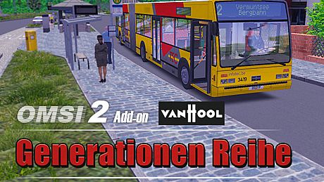 OMSI 2 Add-on VanHool Generationen Reihe DLC