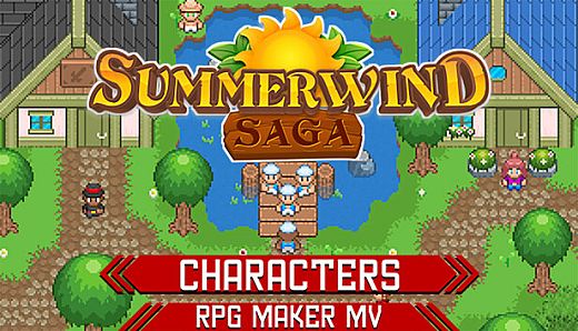 RPG Maker MV - Summerwind Saga - Characters