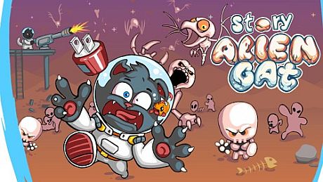 Alien Cat Story Game