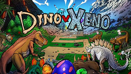 Dino V. Xeno - Tower Defense Game