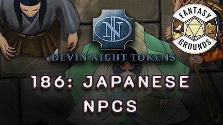 Fantasy Grounds - Devin Night Pack 186: Japanese NPCs DLC