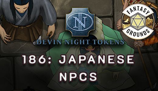 Fantasy Grounds - Devin Night Pack 186: Japanese NPCs