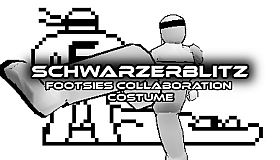 Schwarzerblitz - FOOTSIES Collaboration Costume
