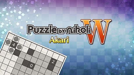 Puzzle by Nikoli W Akari (Windows) Game