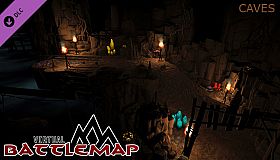 Virtual Battlemap DLC - Caves