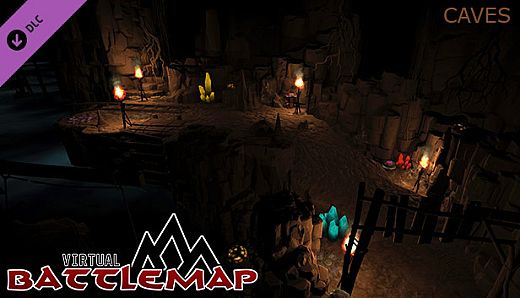 Virtual Battlemap DLC - Caves