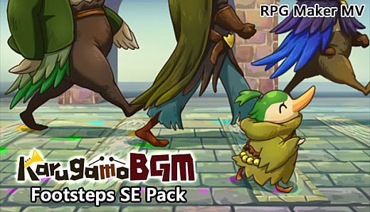 RPG Maker MV - Karugamo Footsteps SE Pack