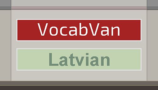 VocabVan - Latvian