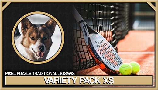 Pixel Puzzles Traditional Jigsaws Pack: Variety Pack XS