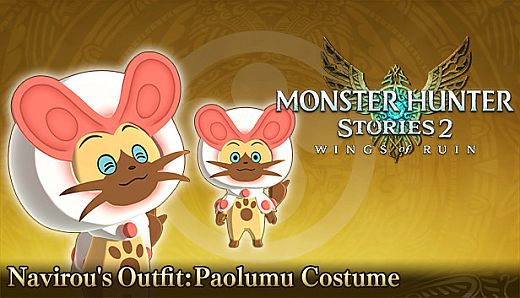 Monster Hunter Stories 2: Wings of Ruin - Navirou's Outfit: Paolumu Costume