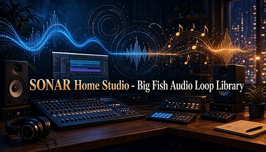 SONAR Home Studio - Big Fish Audio Loop Library